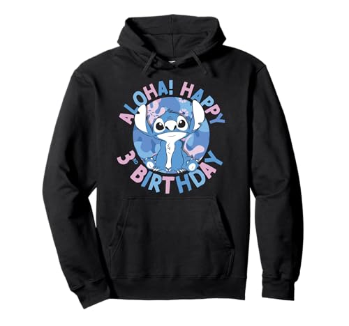 Sweat Stitch 3 ans vêtement enfant Disney Lilo & Stitch pull capuche Aloha