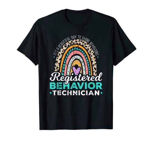 Técnico de comportamiento registrado RBT ABA Therapist Camiseta
