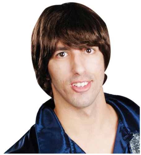 Enigma WigsMen's Beatles P, Brown, One size