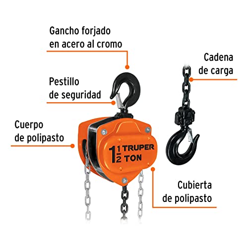 Polipasto Truper 1 tonelada 17 Imagen adicional
