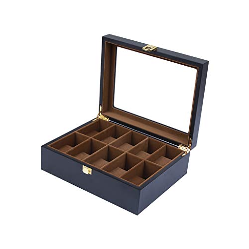 PRIDE S Uhren-Aufbewahrungsbox, Aufbewahrungsbox für Herrenuhren, Damenuhren, Heimaccessoires, Aufbewahrungsbox, Dekoration (Farbe: B)