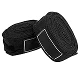 Vendas para Manos de Boxeo, Vendas para Manos Transpirables, 2 Unidades, 196,9 X 2,0 Pulgadas, Vendas para Manos de Boxeo Alargadas de Algodón, Vendajes para Boxeo,