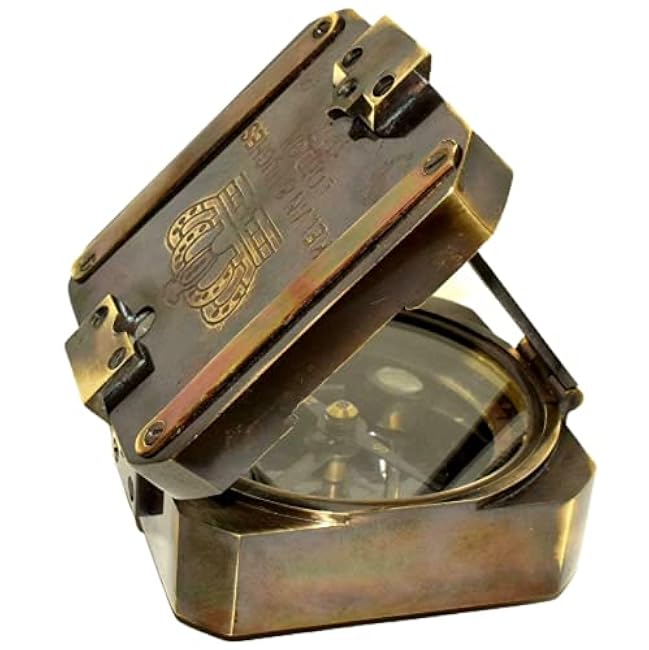 Crafts International Brunton Compass Vintage Bronze Marine Functional Navigation Gift D¨¦cor