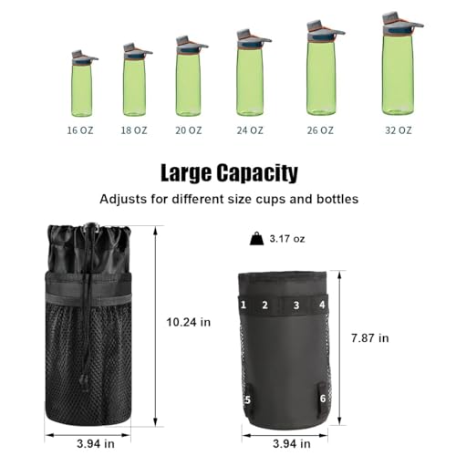 Caudblor Bike Water Bottle Holder Bag for Kid Adult,