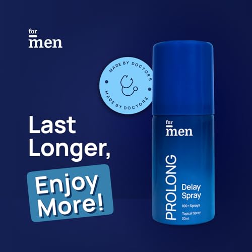 Image of ForMen Prolong Spray (30 ml) with ForMen JOYMAX Last Long Condoms for Men (10 Count)