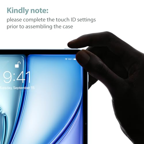 ProCase for iPad Air 11-inch Case M4/M3/M2, Air 5th/4th Gen 10.9,Navy - image 8