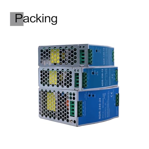 Fuente de alimentación industrial NDR-75W-12V para evitar caídas de tensión en maquinaria CA/CC 4