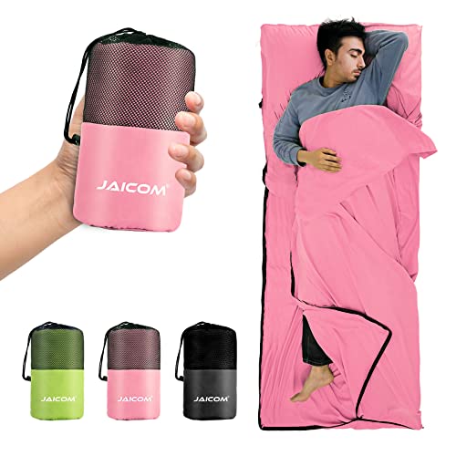 Jaicom Saco De Dormir, 220 X 90 Cm Saco Sabana, Saco De Dormir Ultraligero Para Adultos, Ideal Para Mochileros, Hoteles Y Albergues, Ropa De Habi Jaicom Saco De Dormir, 220 X 90 Cm Saco Sabana, Saco De Dormir Ultraligero Para Adultos, Ideal Para Mochileros, Hoteles Y Albergues, Ropa De Habi