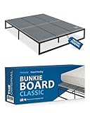 Meliusly Premium 10mm Bunkie Board King Size (76x80'') Patent Pending Low Profile Bed Board Design - Breathable, Noise Minimizing, Moisture Resistant Bunkieboards, Low Profile Bed Support