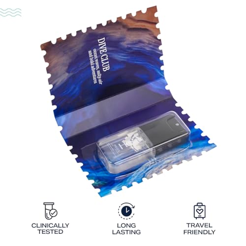 Image of HIRA Dive Club Perfume for Man 10 ml | Fresh Woody Musky Spicy Fragrance Eau De Parfum | Long Lasting Perfume for Men Luxury Scent | Mens Perfume | Birthday Gift for Men, Boys