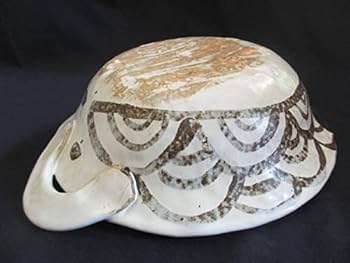 Amazon | 土鍋 佐藤和次 黒織部 蟹文 土鍋(大) (4〜5人用