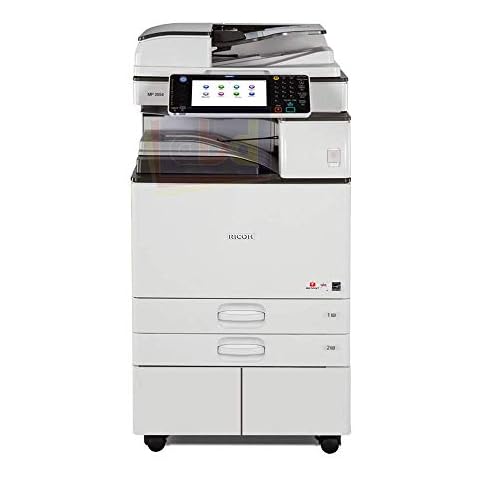 Ricoh Aficio MP 5054 Tabloid/Ledger-Size Black and White Laser Multifunction Copier - 50ppm, Print, Scan, Copy, Network, Auto Duplex, 4 Trays, Stand (Renewed) Cover