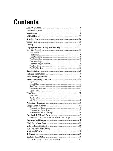 Play Congas Now: The Basics & Beyond (Spanish, English Language Edition), Book & Online Audio (Spanish Edition) - Image 2