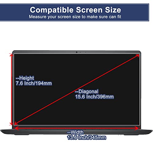 Mubuy-Gol 2-Pack 15.6 Inch Laptop Screen Protector For 15.6 Inch Hp/Dell/Sony/Samsung/Lenovo/Acer/Msi/Lg/Razer/Toshiba/Asus 15.6 Inch 16:9 Aspect Laptop, High Definition Anti-Scratch Clear Shield thumb #1