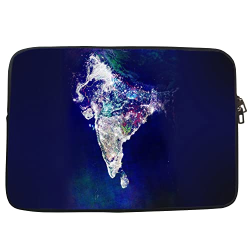Image of TheSkinMantra Chain Laptop Sleeve Bag Compatible with Laptop /Macbooks /Chrombook /Notebook /Zbook (13.3 Inch (Chain), Beautiful India)