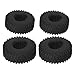Neumáticos RC, 4 Piezas de Alto Rendimiento, 120 mm / 4,7 pulg, Agarre Fuerte, neumáticos RC, líneas de neumáticos Transparentes de Repuesto para SCX10 / TRX4 1/10 RC Car