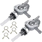 BlueStars 28-1783-V Generator Fuel Tank Shut Off Valve Switch Petcock - For Honda EU1000i EU2000i EU3000i Yamaha EF2000iSv2 EF6300iSDE EF2400iSHC Generator (M10X1.25) - Pack of 2