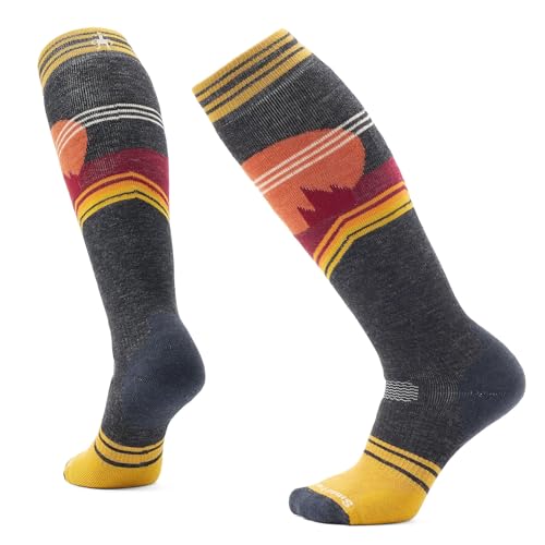 Image of Smartwool Women's Snowboard Full Cushion Moon Energy Over the Calf Socks