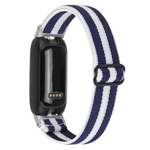[DKEnjoy] For Fitbit Inspire/Inspire HR/ Inspire2 �i�C�����o���h�A�L�k���̃\�����[�v�X�g���b�v�A�X�g���C�v�̕҂ݍ��݌y�ʃX�|�[�c���߉\�Ȍ����x���gfor Fitbit Inspire3�A�j�����p (�_�[�N
