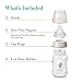 Evenflo Feeding Balance + Wide Neck Glass Bottles - 6oz 3 Pack