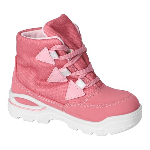 RICOSTA Jungen Winterstiefel Emil, Kinder Lauflernschuhe, Weite: Mittel, Lose Einlage, Sympatex, Rosewood 320, 23 EU4