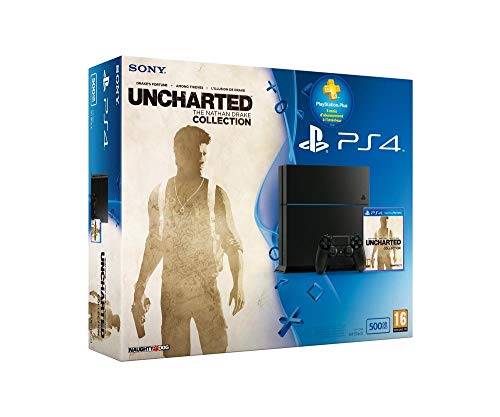 Console PS4 500Go + Uncharted : The Nathan Drake Collection + PS Plus Bon état - vue 2