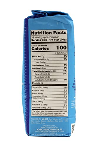 TDP Specialties Molino Dallagiovanna Napoletana Enriched Wheat Pizza Flour Type 00 (2Pk) 4.4 lbs Farina De Grano Tenero Tipo Professionally packaged in food grade polyolefin wrap