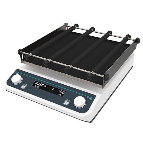 Orbital Shaker Laboratory Orbital Shaker with Speed Range 40 to 200rpm Max Load 5kg Plate Size 320 * 320mm Circular Swing Orbit Diameter 20mm Max Load 5kg Timing Function