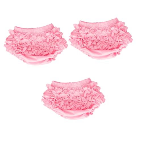 El mejor review de Bombacho corto para comprar online. 34 VALICLUD 3 Piezas Bragas de bebé Bombacho Infantil Cortos de algodón para niñas Bombachos para niñas Pink Bragas de Algodon lencería de niña bebé niña Bombachos Rosa