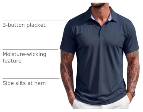 MAGCOMSEN Cooling Golf Polo