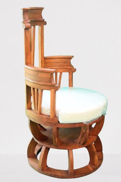 SHRI SONAL HANDICRAFTS Rocking Chair - Spring Bloom,Light Multicolor, 1 ...