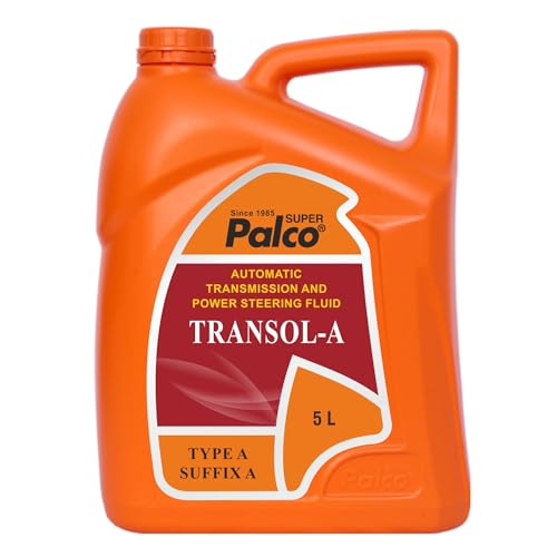 Image of PALCO TRANSOL-A | Transmission Oil - Type A Suffix A | Low Coefficient of Friction for manual Transmissions Gear Oil | Synchromesh Gears and Automatic and Power Steering Oils 5 Litres (Pack of 1)