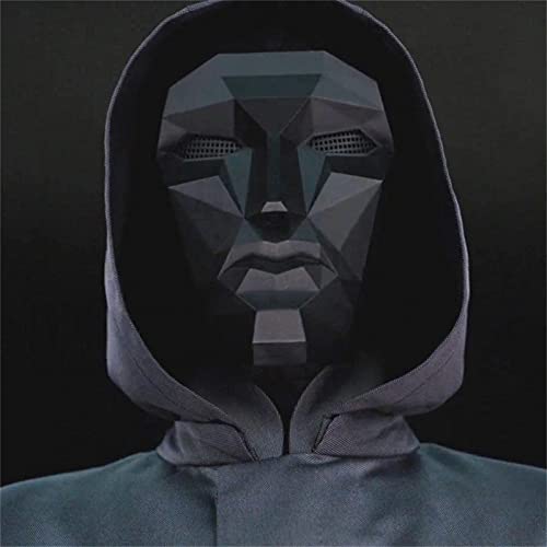 Squid Game Masquerade TV Play Round Seis Cosplay, cobertura completa para o rosto de Halloween, másc