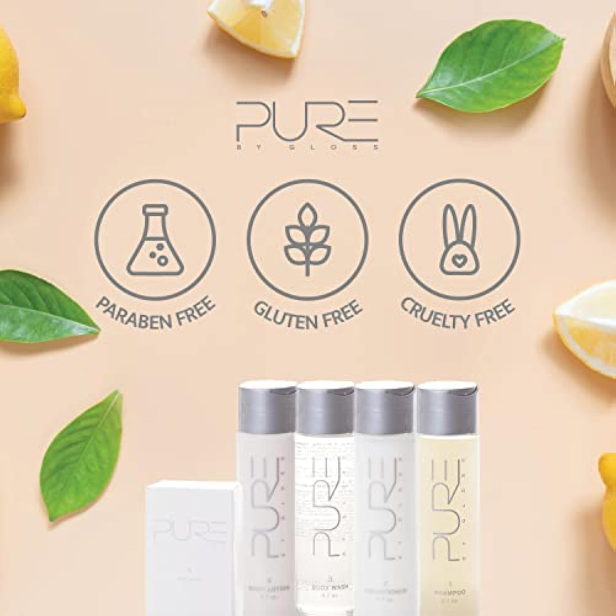 6-Piece Luxury Gift Set with Shampoo & Body Care