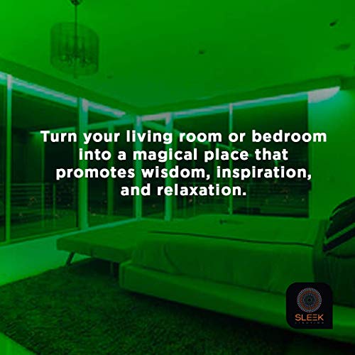 image for SLEEKLIGHTING 13 Watt Green Spiral CFL Light Bulb- UL Approved- Genera