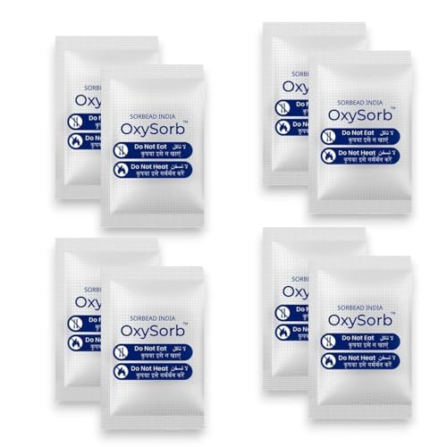OXYSORB Oxygen Absorbers for Longer Shelflife and Freshness of Food (Pack of ...