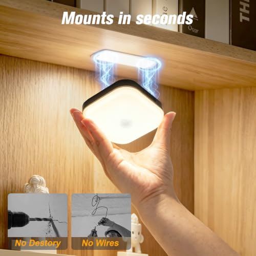 Givryes 4Pack IP65 Waterproof Shower Light, Rechargeable Shower Lights - image 6