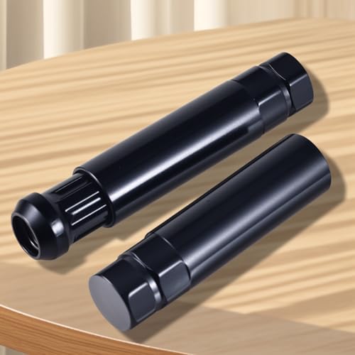 Image of 7 Spline Lug Nut Key, 2 Pack, 7 Point Spline, 21mm & 22mm Hex Socket, Alloy Steel, M14x1.5, M14x2, 9 /16-18 Threads