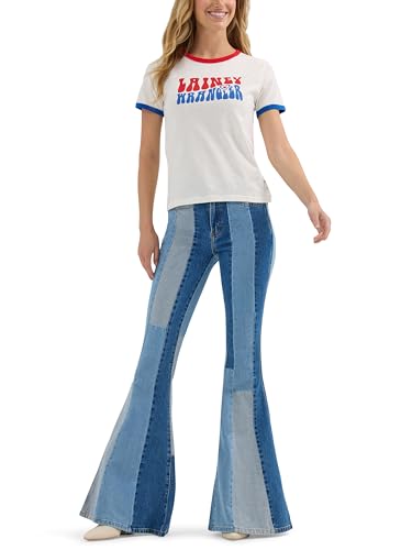 Wrangler X Lainey Wilson Slim Ringer Tee t-shirt ajusté opaque femme