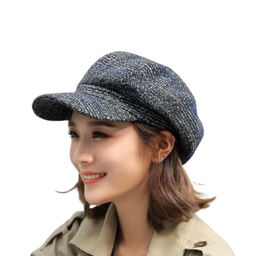 Béret chapeaux pour femmes automne hiver Newsboy casquette vintage