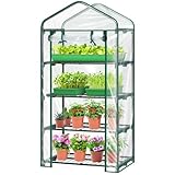 Ohuhu 4-Tier Mini Greenhouse