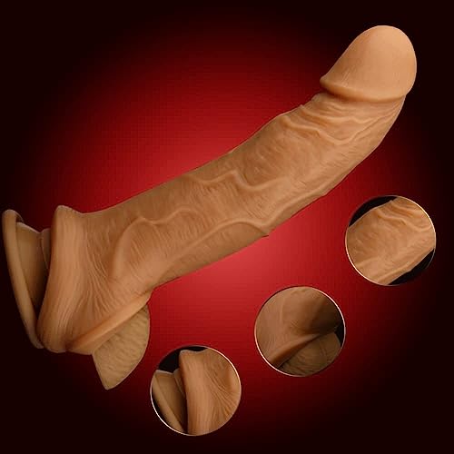Tollew 98512785412792039 New Soft Realistic Sleeve Extender Sheath For Men Male Enhancement Extension Sleeve Massage 2039 thumb #7