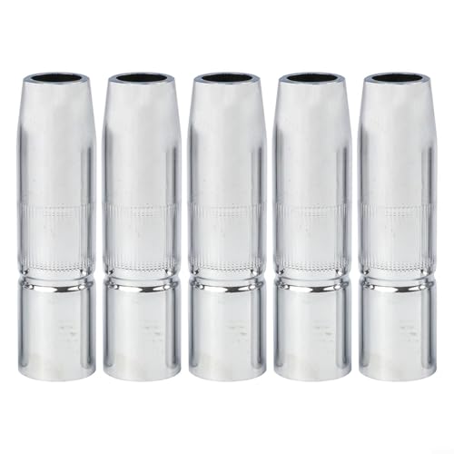 Zoegneer 5 boquillas de soldadura MIG 350A Boquilla conductora de cobre puro para protección de accesorios de soldadura