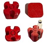 3ml Kartuschen-Halter – Mit integrierter Entlüftungsfunktion, (Rot)