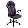 Mars Gaming MGC118, Ergonomische PU en Nylon Gaming Chair, verstelbaar, paars