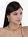 Aheli Elegant Indian Wedding Party Wear Faux Pearl Strand Necklace and Earrings Set Ethnic Traditional Fashion Jewelry Gift for Women