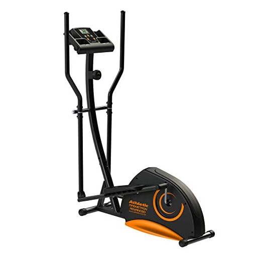 Elíptico Athletic Advanced Magnetron Suporta 150kg 8 Níveis de Esforço 9 Funções