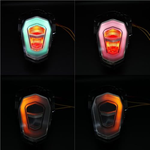 Feu arrière stop pour moto résistant vibrations LC135 FI V8