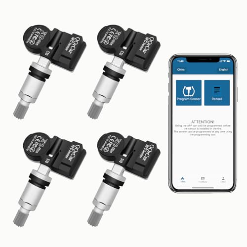 NFC-Enabled TPMS Sensors Set of 4