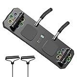 Liegestützbrett für Männer, Liegestützbrett | Multifunktionales Fitnessboard | Fitnesszubehör mit Zugseil und Timer, Übungstrainer-Board, Pilates-Ausrüstung für Bauch- und Rumpfkrafttraining